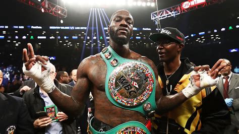 Wilder vs Breazeale: Deontay Wilder says he will be last champion ...