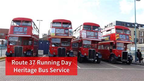 Route 37 Running Day Heritage Bus Service 01 10 2022 YouTube