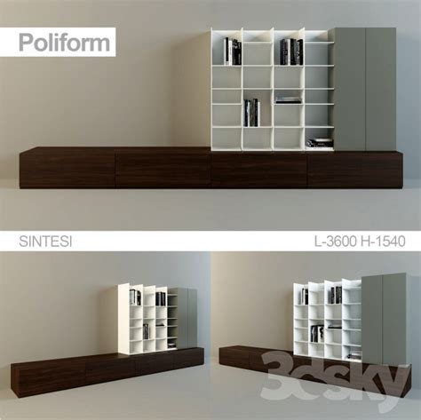 Poliform Sintesi Set 5 3d Model