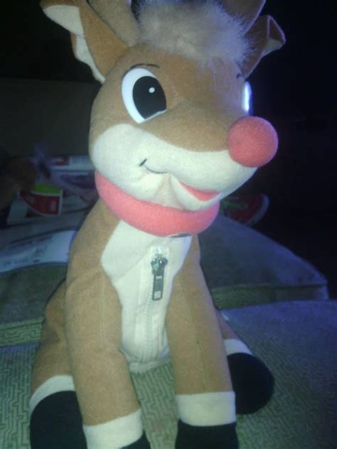 My Rudolph reindeer 1998 plush by spiritumiracle on DeviantArt