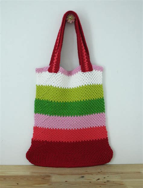 Crochet Market Bag Iucn Water