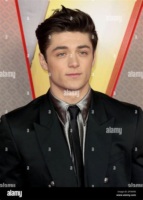 Mar 07 2023 London England Uk Asher Angel Attending Shazam Fury Of The Gods Uk Premiere