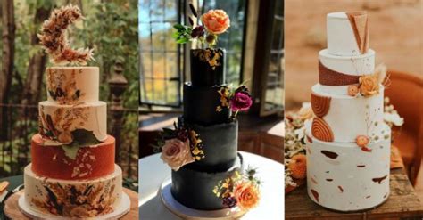 32 Rustic Fall Wedding Cakes To Wow Your Guests Let S Eat Cake