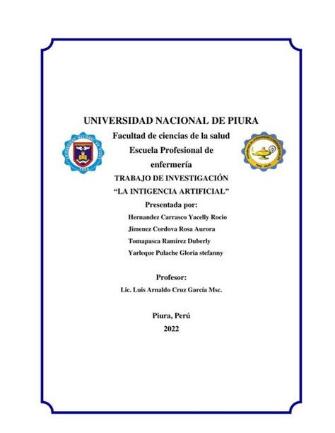 La Inteligencia Artificial Duberly alfonso Tomapasca Ramírez uDocz