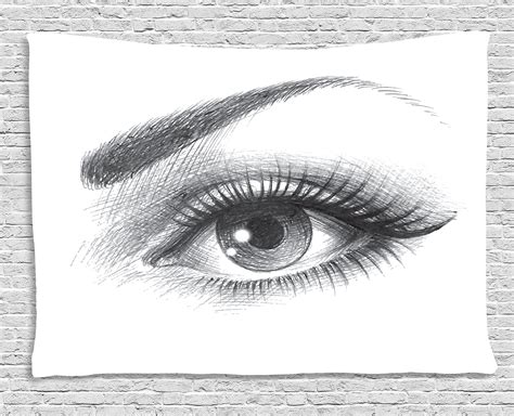 Female Eye Sketch