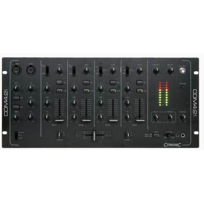 Citronic CDM4 2 USB 4 Channel 19 DJ Mixer