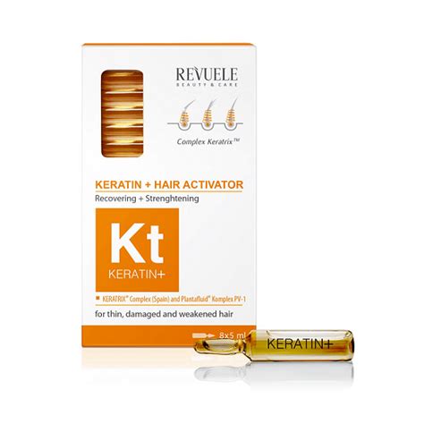 Revuele Keratin Hair Activator Ampoules