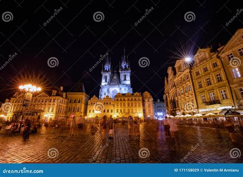 Old Town Square, Prague. Czech, Editorial Stock Image - Image of ...