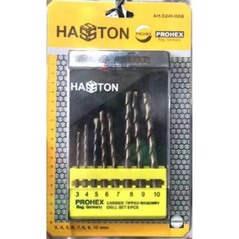 √ Harga Hasston Mata Bor Beton Set 8 Pcs Terbaru Bhinneka