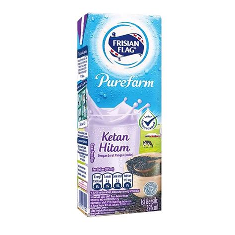 Jual FRISIAN FLAG SUSU UHT KETAN HITAM 225 ML Shopee Indonesia