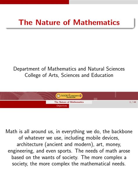 Math In Nature Pdf