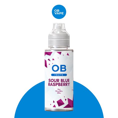 Sour Blue Raspberry Ob Fruits 100ml