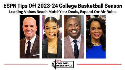 ESPN Tips Off 2023-24 College Basketball Season with an Industry ...