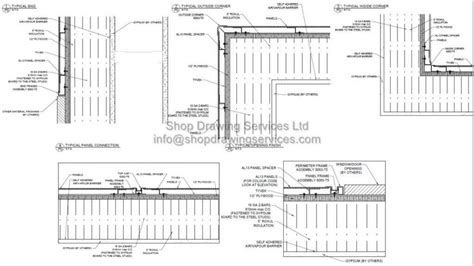 metal wall cladding details