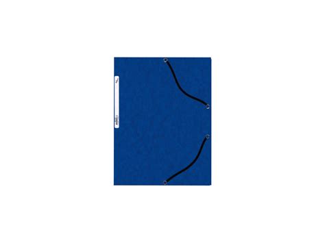 BÜROLINE Pochette à élastique A4 460694 bleu carton Ecomedia AG