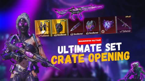 Shadow Altar Crate Opening Shinobi Kami Crate Opening PUBG Mobile