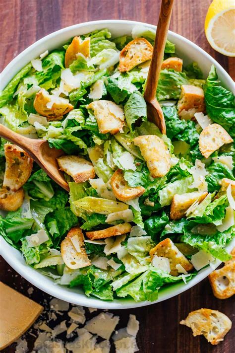 Caesar Salad Recipe - NatashasKitchen.com