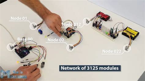 Arduino Wireless Network With Multiple NRF24L01 Modules