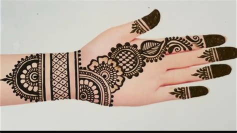 Mehndi Design Latest Simple Mehndi Design For Beginners Very Easy