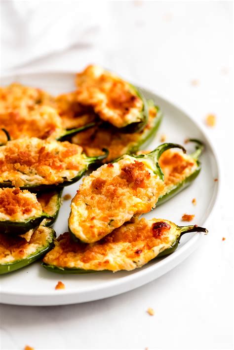 Easy Baked Cream Cheese Jalapeno Poppers Recipe