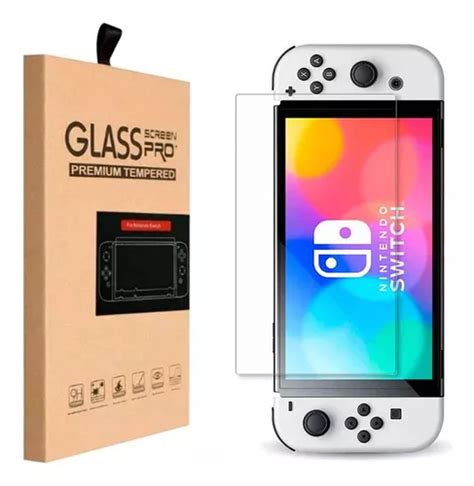 Mica De Vidrio Templado Para Nintendo Switch Oled Cuotas sin interés