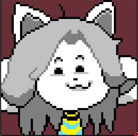 Pixel Art Temmie | Undertale Amino