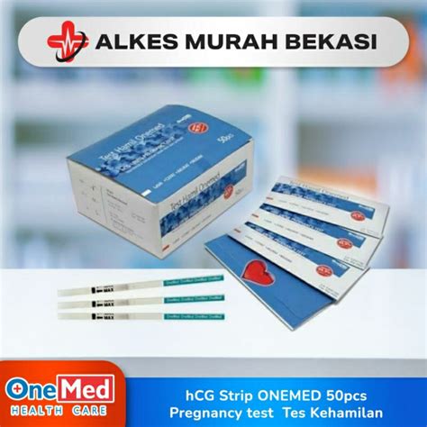 Jual Hcg Strip Onemed PER BOX Tespek Tes Kehamilan Merk One Med