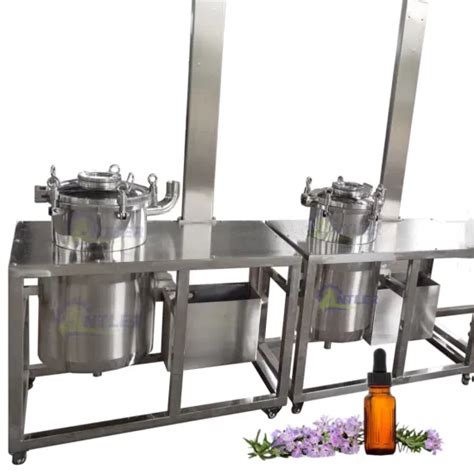 Fully Stainless Steel Steam Distillation Machine Essential Oil