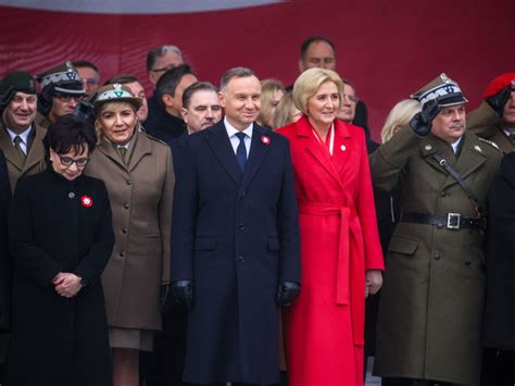 Agata Duda na obchodach Święta Niepodległości galeria zdjęć