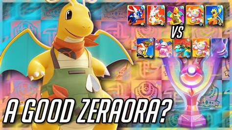 A Good Zeraora Pokémon Unite TqTninja Dragonite Ranked Matches