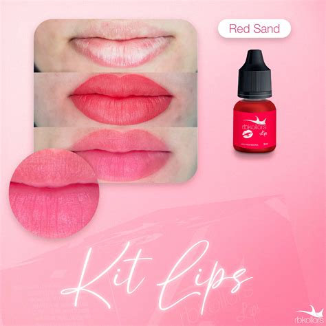 Kit Lips Pigmentos Org Nicos Ml Para L Bios Rbkollors