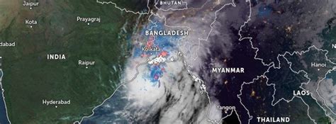 Tropical Cyclone “sitrang” Strengthening On Its Way Toward Bangladesh The Watchers