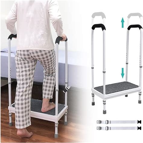 Step Stool With Handle For Elderly Medical Step Stools Seniors Handicap