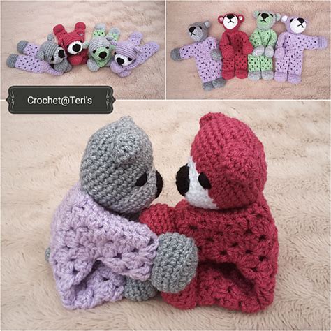 Ravelry Teddy Bear Granny Hexagon Lovey Pattern By Crochet At Teris