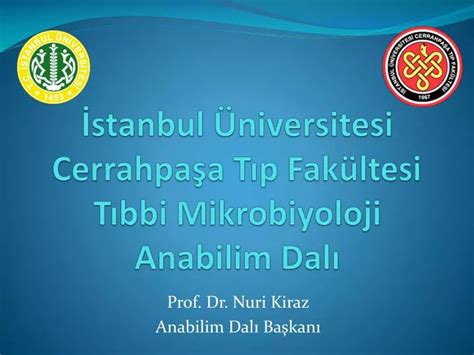 Ppt Stanbul Niversitesi Cerrahpa A T P Fak Ltesi T Bbi