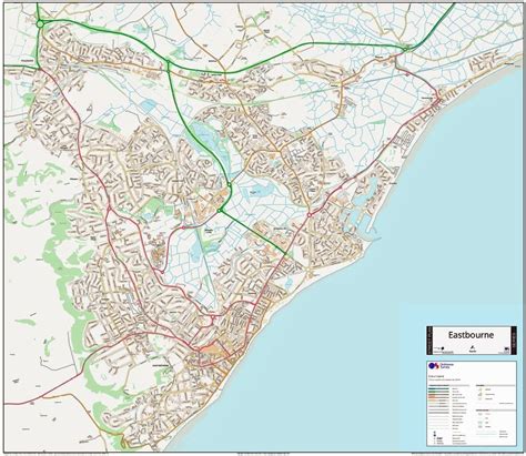 Eastbourne Street Map