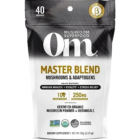 Amazon Om Mushroom Superfood Master Blend Mushrooms Adaptogens