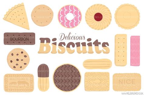 Delicious Cookie Biscuit Clipart Illustrations Free Jammie Dodger