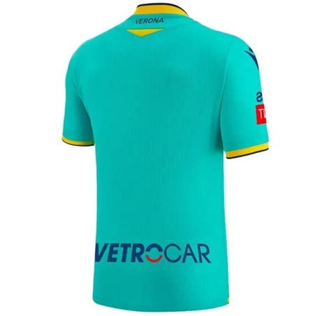 Nova Terceira Camisa Do Hellas Verona 2022 2023 Macron MDF