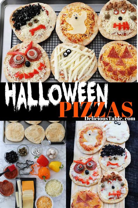 Halloween Pizzas (6 Spooky Design Ideas!) - Delicious Table