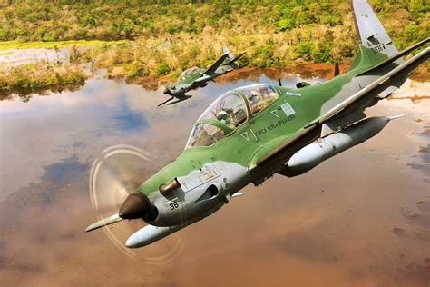 Combat Use Of Emb 314 Super Tucano Turboprop Attack Aircraft