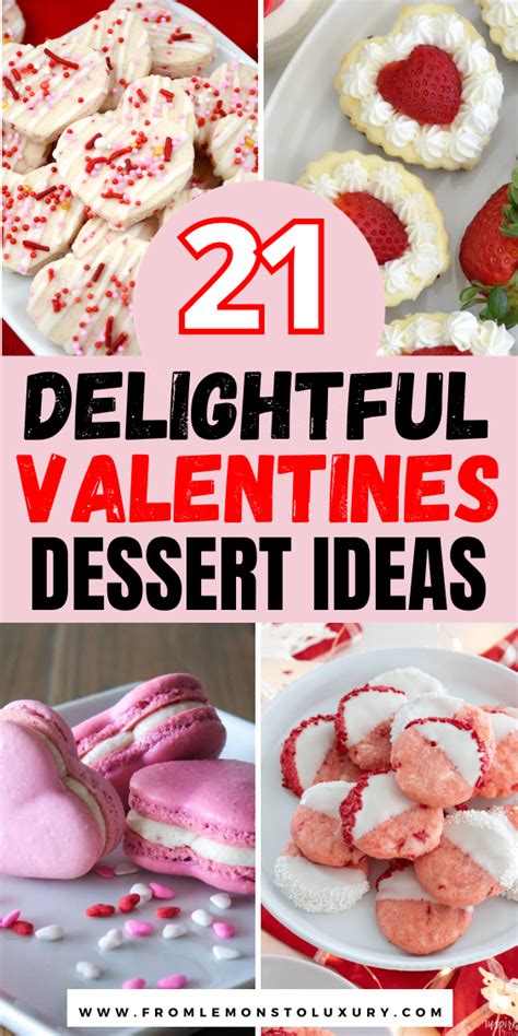 21 Best Valentines Dessert Ideas That Are So Delicious From Lemons