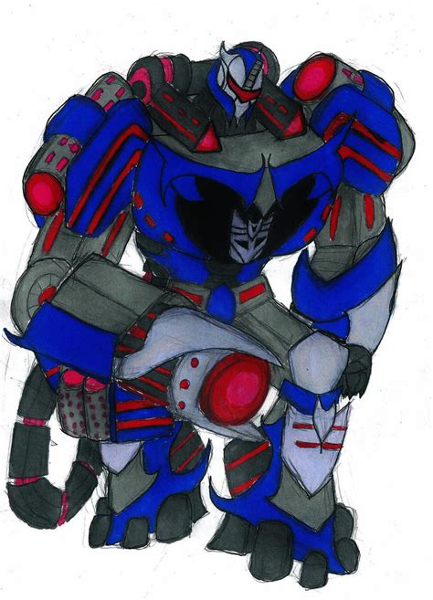 Transformers Prime Viziermind My Oc Old Version By Brockwel On