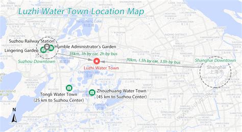 Suzhou Tourist Map