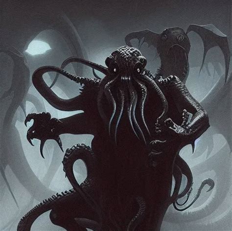 Great Old One Cthulhu (Version 3) by CaptainLovecraft on DeviantArt