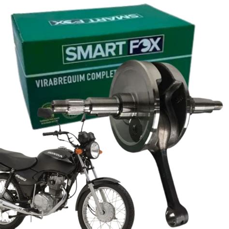 Virabrequim Completo Honda Nxr Bros Cg Titan Fan