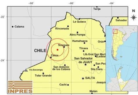 Terremoto de 6 8 graus de magnitude no Argentina é sentido aqui no