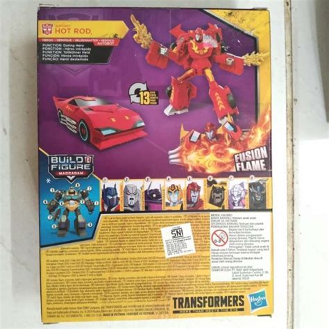 Promo Transformers Autobots Hot Rod Bumblebee Cyberverse Adventure Hasbro Diskon 23 Di Seller