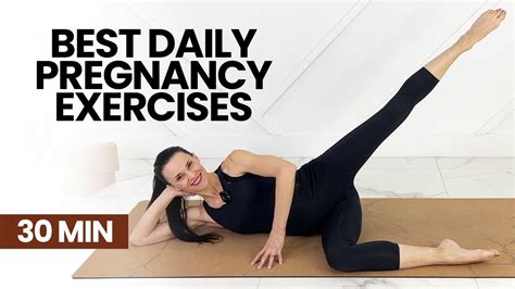 30 Min Pregnancy Exercise And Stretch Routine For A Healthy Pregnancy