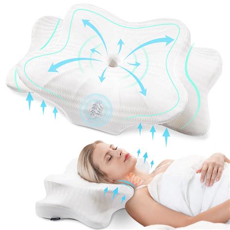 Snapklik Donama Cervical Pillow For Neck And Shoulder Contour